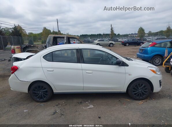 ML32F4FJ3LHF01605 2020 MITSUBISHI MIRAGE G4 White Rear interior view