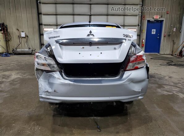 ML32F4FJ4KHF12661 2019 MITSUBISHI MIRAGE Silver Вид ззаду