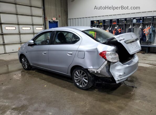 ML32F4FJ4KHF12661 2019 MITSUBISHI MIRAGE Silver Задня ліва чверть