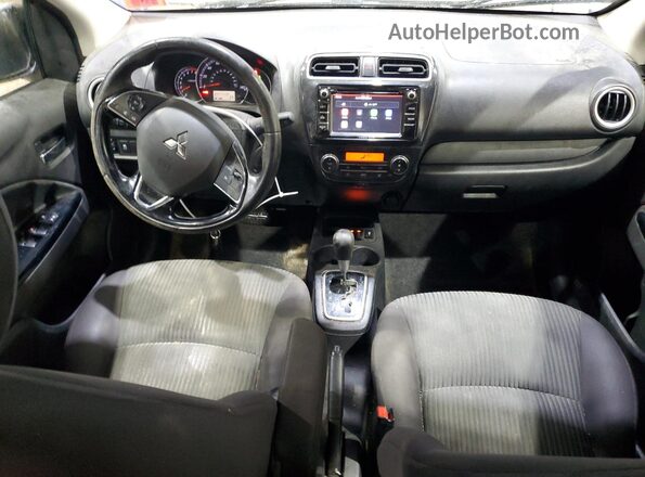 ML32F4FJ4KHF12661 2019 MITSUBISHI MIRAGE Silver Вид панелі приладів