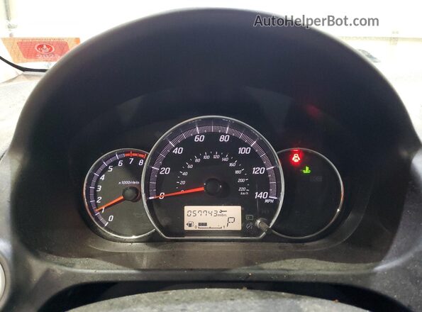 ML32F4FJ4KHF12661 2019 MITSUBISHI MIRAGE Silver Вид щитка приладів