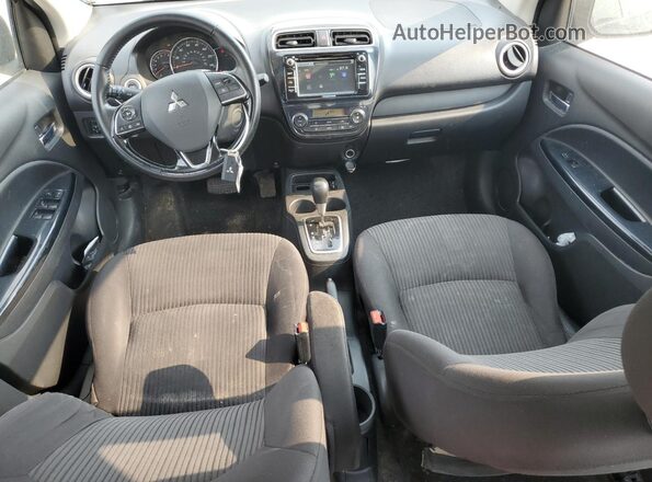 ML32F4FJXLHF12696 2020 MITSUBISHI MIRAGE Black Vista del salpicadero