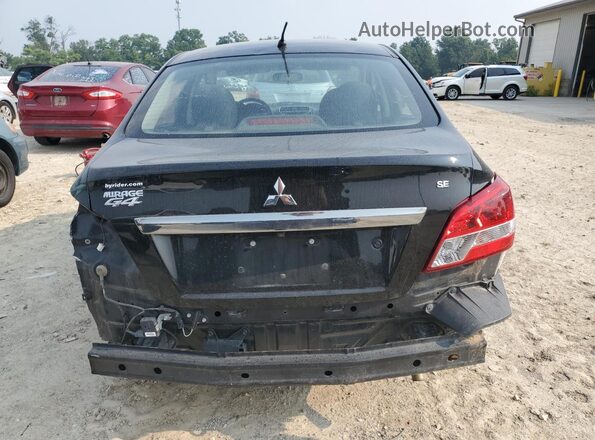 ML32F4FJXLHF12696 2020 MITSUBISHI MIRAGE Black Vista trasera