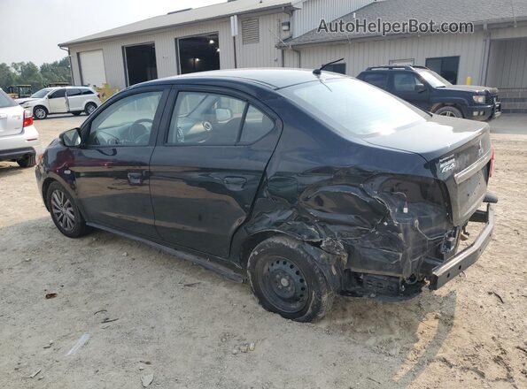 ML32F4FJXLHF12696 2020 MITSUBISHI MIRAGE Black Trasero izquierdo