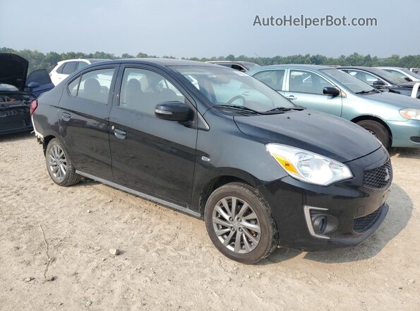 ML32F4FJXLHF12696 2020 MITSUBISHI MIRAGE Black Delantero derecho