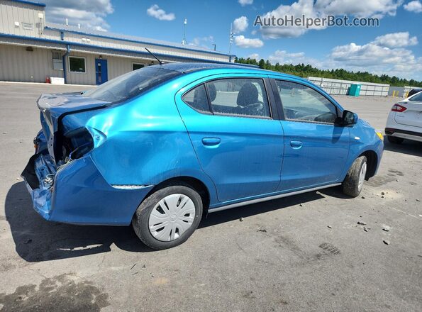 ML32FUFJ0PHF01048 2023 MITSUBISHI MIRAGE Blue Trasero derecho