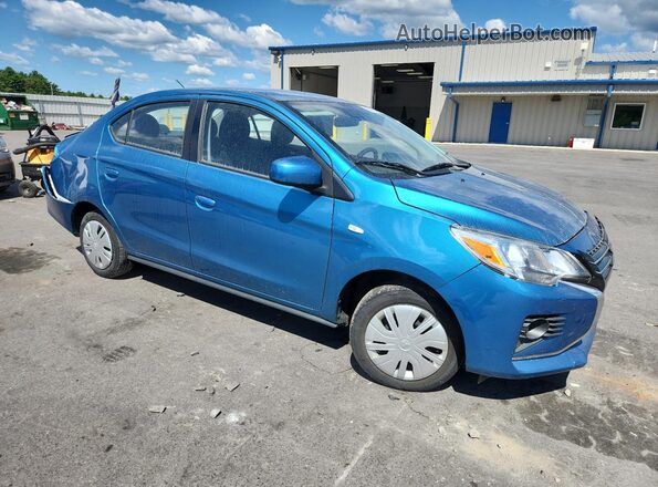 ML32FUFJ0PHF01048 2023 MITSUBISHI MIRAGE Blue Delantero derecho