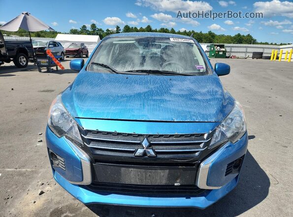 ML32FUFJ0PHF01048 2023 MITSUBISHI MIRAGE Blue Vista frontal