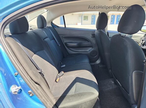 ML32FUFJ0PHF01048 2023 MITSUBISHI MIRAGE Blue Vista de los asientos traseros
