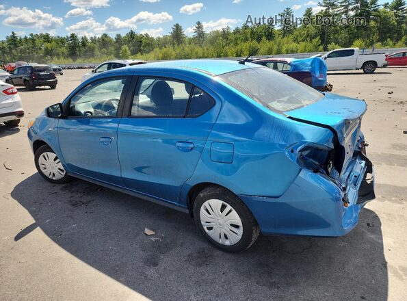 ML32FUFJ0PHF01048 2023 MITSUBISHI MIRAGE Blue Trasero izquierdo