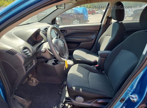 ML32FUFJ0PHF01048 2023 MITSUBISHI MIRAGE Blue Vista interior delantera