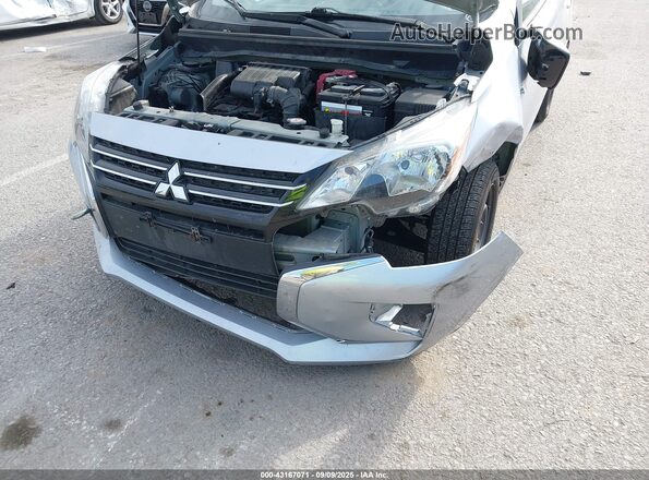 ML32FUFJ3MHF03646 2021 MITSUBISHI MIRAGE G4 Silver Вид спереду