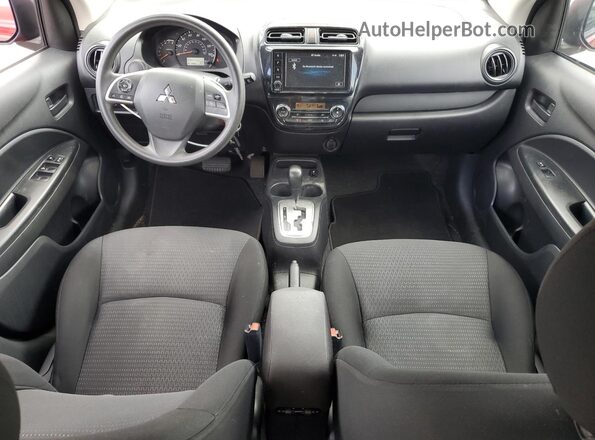 ML32FUFJ5RHF08435 2024 MITSUBISHI MIRAGE Red Widok deski rozdzielczej