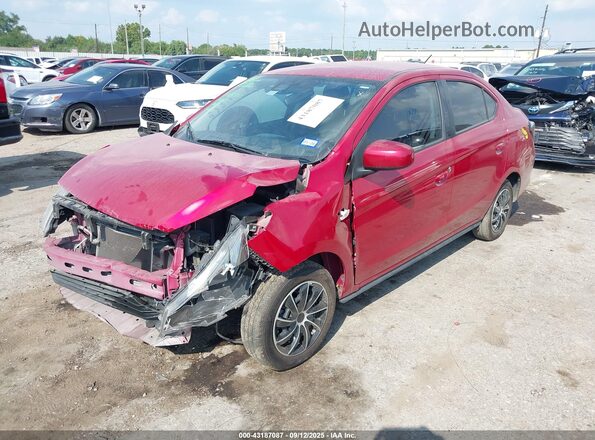 ML32FUFJ7NHF09595 2022 MITSUBISHI MIRAGE G4 Red Передня ліва чверть