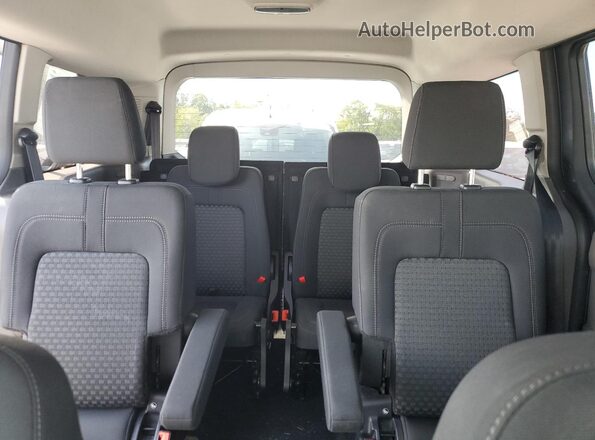 NM0GE9F27L1470132 2020 FORD TRANSIT Silver Вид задніх сидінь