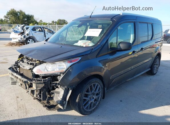 NM0GE9F73J1364642 2018 FORD TRANSIT CONNECT Gray 