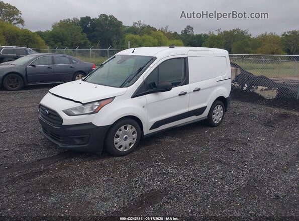 NM0LS6E29L1467272 2020 FORD TRANSIT CONNECT White Vista tres cuartos delantera izquierda