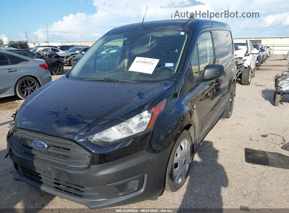NM0LS6S29N1521063 2022 FORD TRANSIT CONNECT Черный Передняя левая четверть