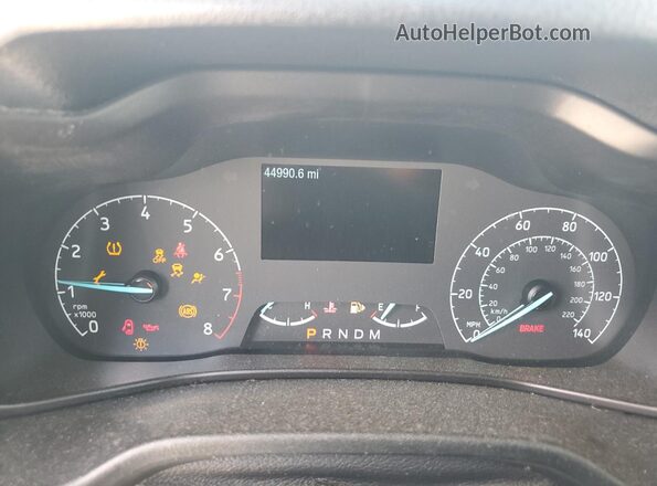 NM0LS7E20L1438975 2020 FORD TRANSIT Белый Вид щитка приборов