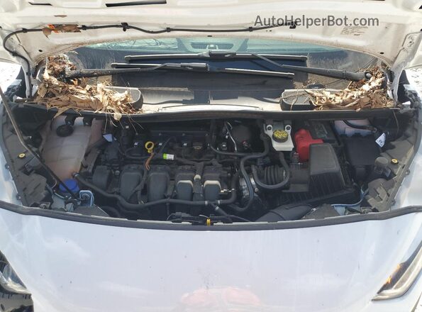 NM0LS7E20L1438975 2020 FORD TRANSIT Белый Вид подкапотного пространства