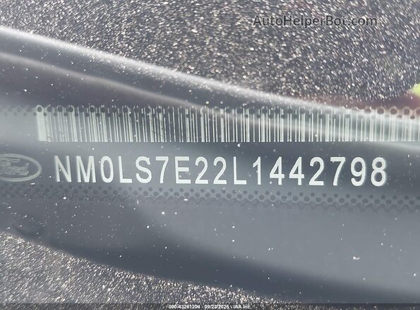 NM0LS7E22L1442798 2020 FORD TRANSIT CONNECT White Engine compartment view