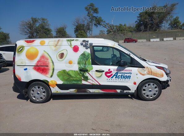 NM0LS7E26M1493643 2021 FORD TRANSIT CONNECT Белый Вид задней части салона