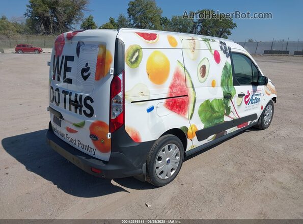 NM0LS7E26M1493643 2021 FORD TRANSIT CONNECT Белый Задняя правая четверть