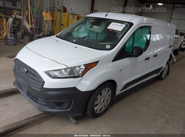 NM0LS7S23N1519394 2022 FORD TRANSIT CONNECT White Առջևի ձախ երեք քառորդ տեսարան