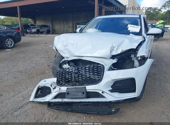 SADCJ2EU2MA666945 2021 JAGUAR F-PACE White Widok z przodu