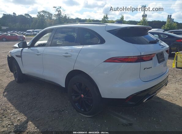 SADCJ2EU2MA666945 2021 JAGUAR F-PACE White Tył lewy