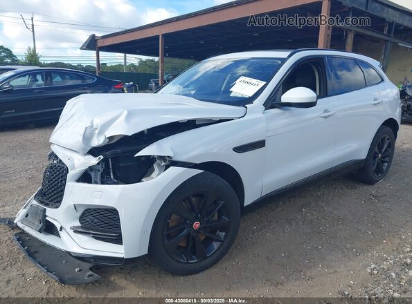 SADCJ2EU2MA666945 2021 JAGUAR F-PACE White Przód lewy