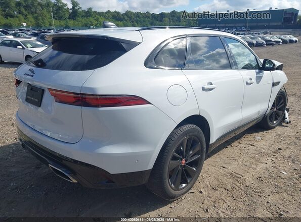 SADCJ2EU2MA666945 2021 JAGUAR F-PACE White Tył prawy