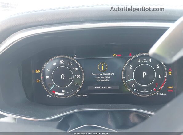 SADCJ2EU5MA669371 2021 JAGUAR F-PACE White უკანა სავარძლების ხედი
