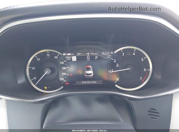 SADCJ2EUXMA664263 2021 JAGUAR F-PACE Gray Вид задніх сидінь
