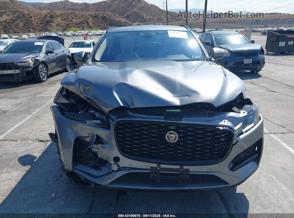 SADCJ2EUXMA664263 2021 JAGUAR F-PACE Gray Вид щитка приладів