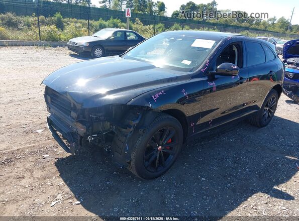 SADCJ2EX5NA698705 2022 JAGUAR F-PACE Black Front left