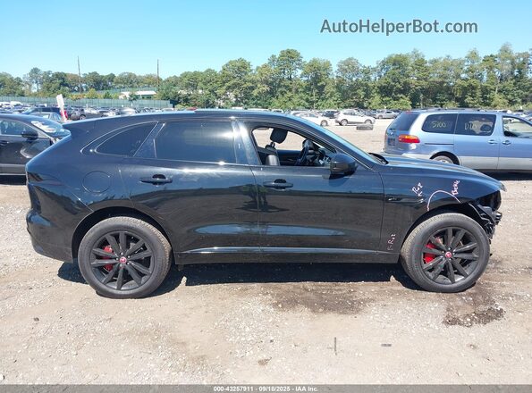 SADCJ2EX5NA698705 2022 JAGUAR F-PACE Black Rear interior view