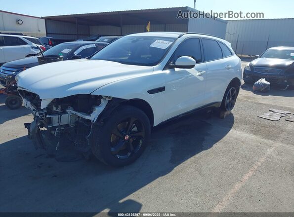 SADCJ2EX7MA668331 2021 JAGUAR F-PACE Белый Передняя левая четверть