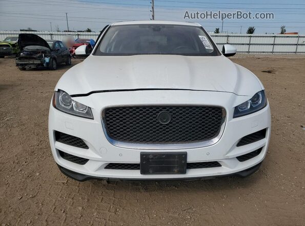SADCK2FX7LA645898 2020 JAGUAR F-PACE White Widok z przodu