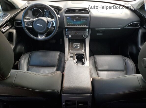 SADCK2FX7LA645898 2020 JAGUAR F-PACE White Widok deski rozdzielczej