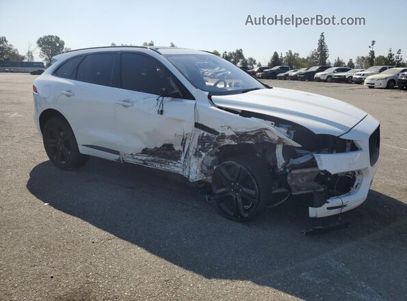 SADCL2GX0KA396306 2019 JAGUAR F-PACE White Delantero derecho