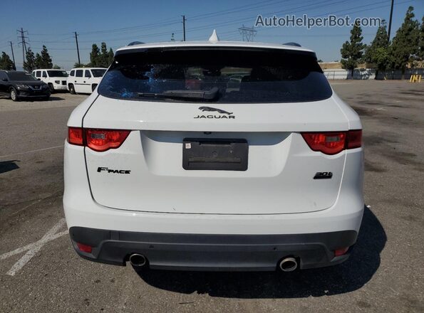 SADCL2GX0KA396306 2019 JAGUAR F-PACE White Vista trasera