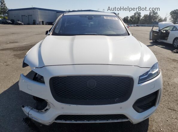 SADCL2GX0KA396306 2019 JAGUAR F-PACE White Vista frontal