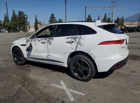 SADCL2GX0KA396306 2019 JAGUAR F-PACE White Trasero izquierdo
