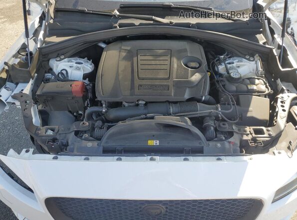 SADCL2GX0KA396306 2019 JAGUAR F-PACE White Vista del compartimento del motor