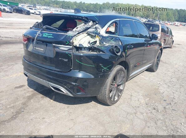 SADCT2FU2MA668977 2021 JAGUAR F-PACE Black Задня права чверть