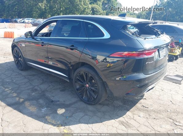 SADCT2FU2MA668977 2021 JAGUAR F-PACE Black Задня ліва чверть