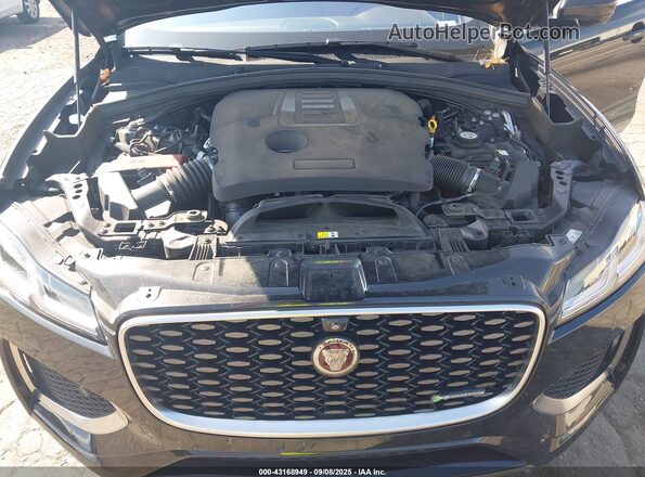 SADCT2FU2MA668977 2021 JAGUAR F-PACE Black Вид ззаду