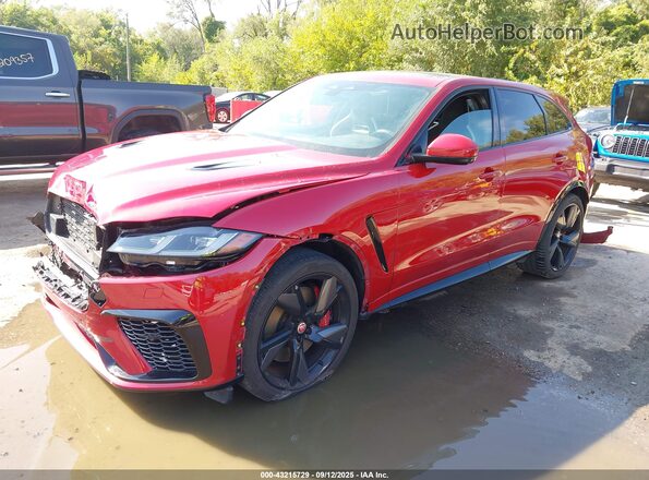 SADCZ2EE7PA709830 2023 JAGUAR F-PACE Red Przód lewy