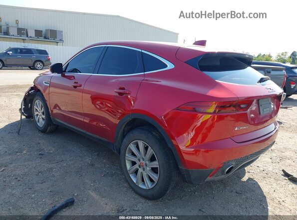 SADFJ2FX8K1Z40930 2019 JAGUAR E-PACE Red Rear left
